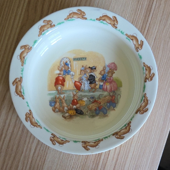 Royal Doulton Other - Royal Doulton Bunnykins Peter Rabbit Tickets Counter Children's Bowl